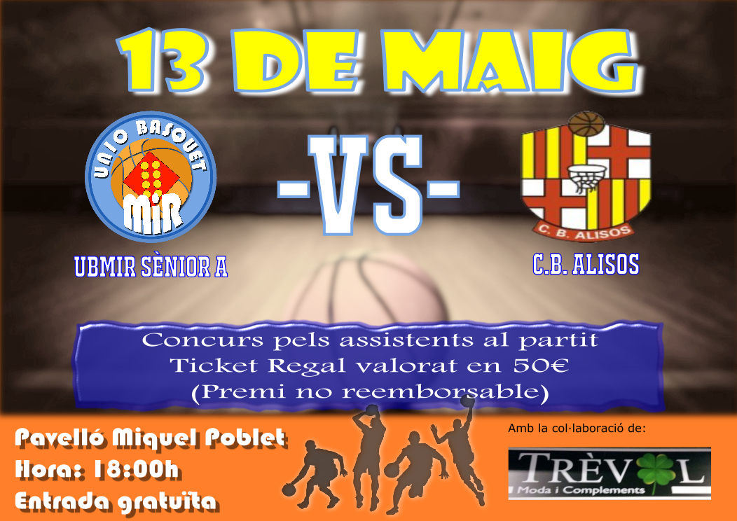 SENIOR A - ALISOS 13 05 2018