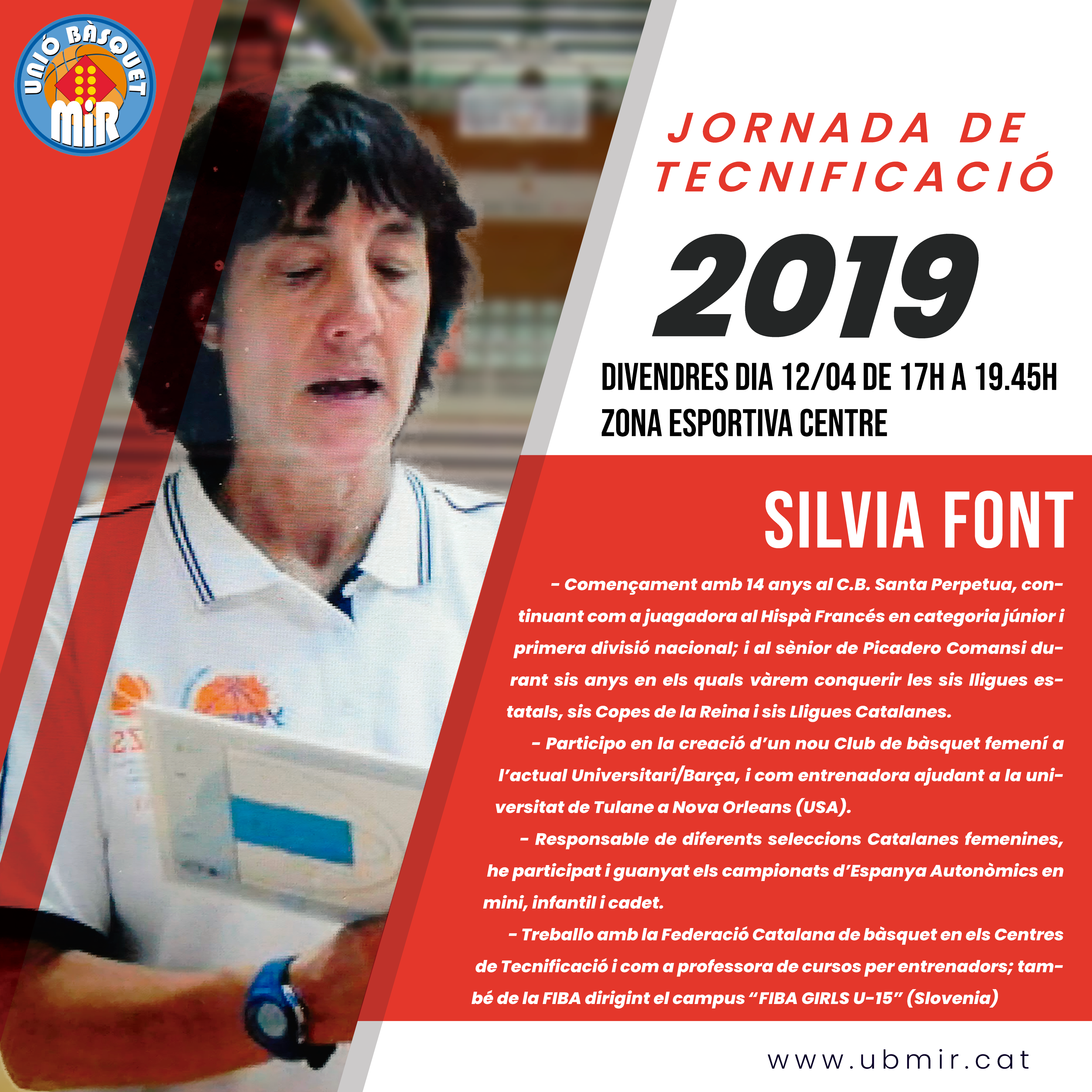 Folleto Tecnificacion 2019 SILVIA