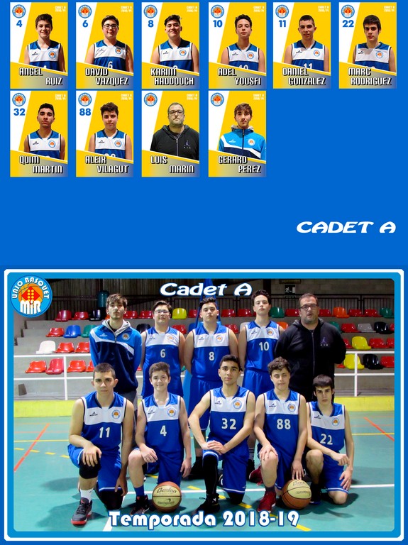 montaje equipos global 2019 CADETE A tn