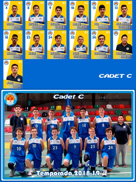 montaje equipos global 2019 CADETE C tn